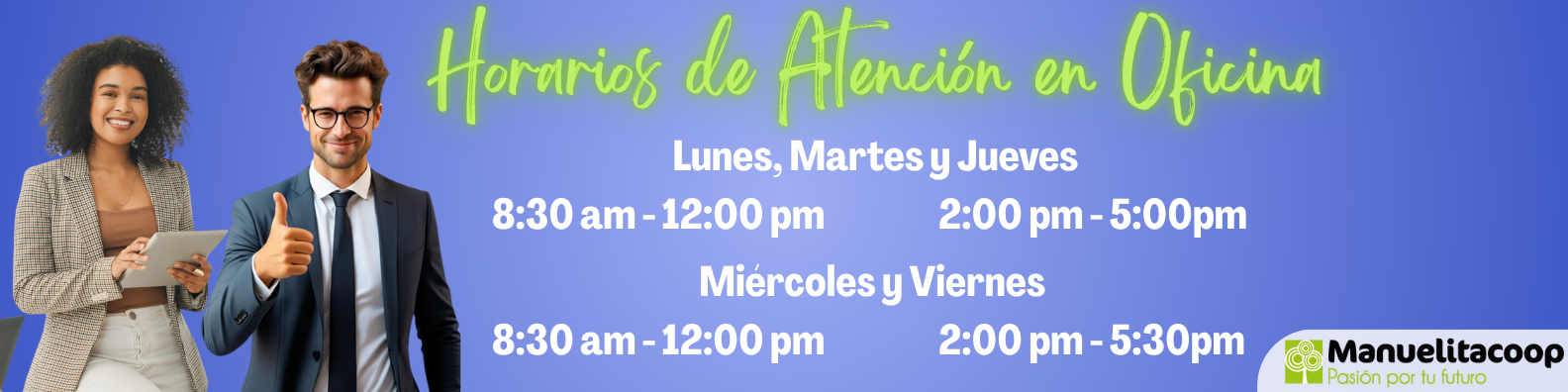 Banner Horarios