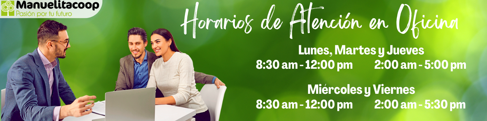 Banner Horarios